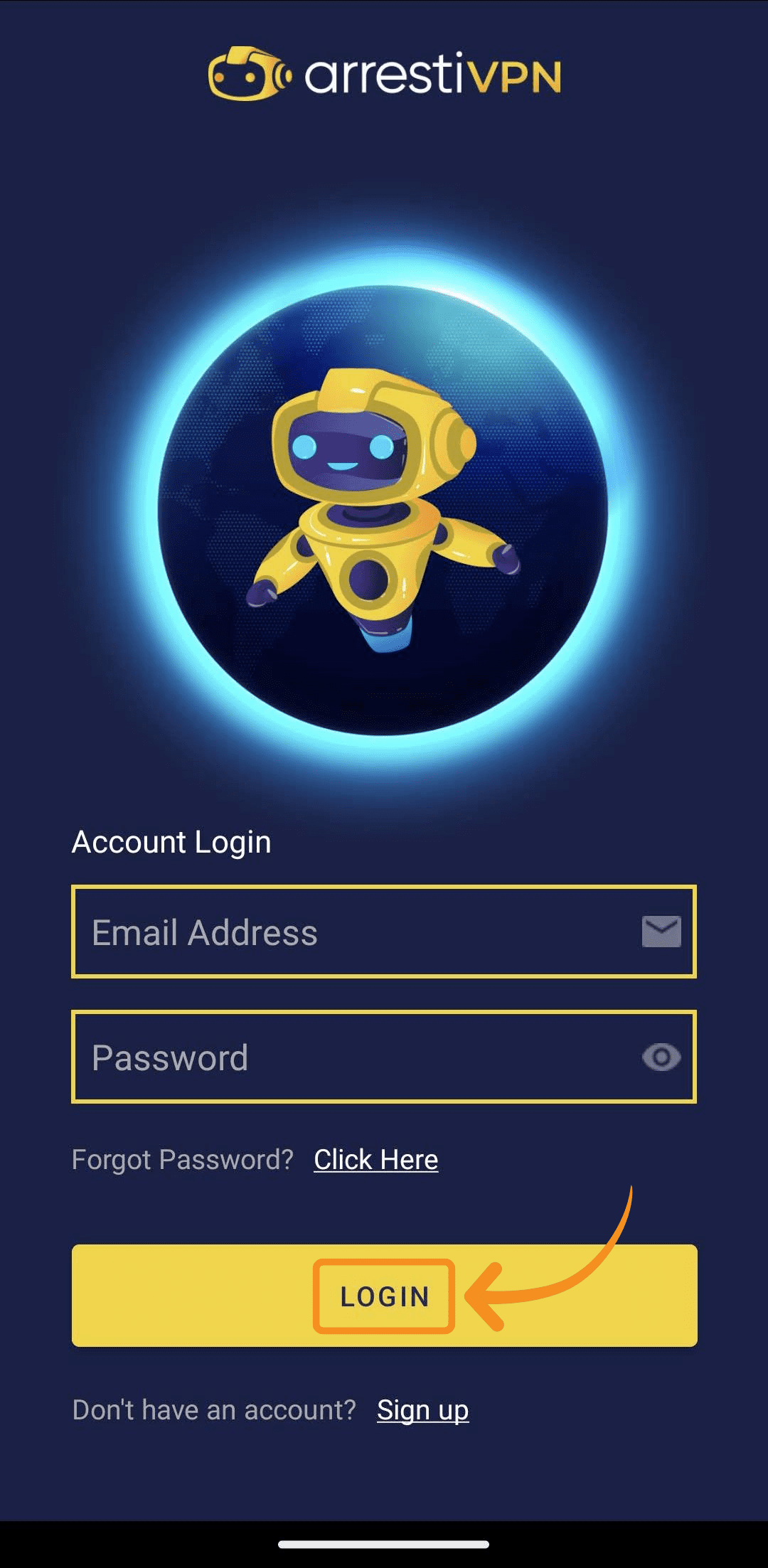 android-login